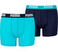2er Pack PUMA Basic Boxershorts Jungen bright blue 146-152