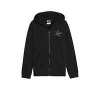 PUMA Essentials Script Fleece Kapuzenjacke Mädchen 01 - PUMA black 128