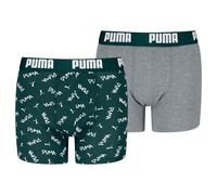 PUMA Jungen Boxershorts Script Print 2er Pack 2 Stk.