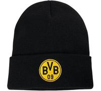 PUMA BVB Borussia Dortmund Essentials Pom Pom Beanie 01 - faster yellow/puma black