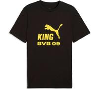 Puma BVB King Logo Tee puma black-faster yellow (01) M