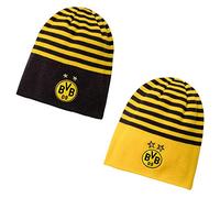 PUMA BVB Reversible Beanie, Cyber Yellow Black, OSFA