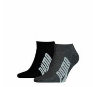 Puma Bwt Lifestyle Sneaker Socks 2 Pairs Schwarz,Grau EU 39-42 Mann (Herstellerartikelnummer: 100000958-001-039)