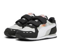 PUMA Cabana Racer Sl 20 Baby-Sneaker mit Klettverschluss 11 - ash gray/puma white/puma black 25