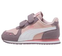 PUMA Cabana Racer SL 20 Baby-Sneaker mit Klettverschluss Größe 22 – Mauve Mist/Puma White-Plum Jam