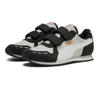 PUMA Unisex Kinder Cabana Racer Sl 20 V Ps Sneaker, Ash Gray Puma White Puma Black, 28 EU