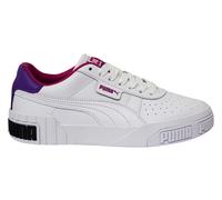 Puma Cali Bold Womens Trainer weiß rosa Leder Schnürschuhe 370811 05 EU 37 / UK 4