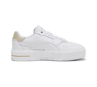 Puma Cali Court Match Damen Sneaker reinweiß/hellbeige - 36