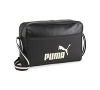 PUMA Campus Reporter M, Unisex-Erwachsene Schultertaschen, Puma Black, OSFA -