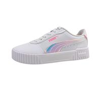 PUMA Sneaker Mädchen, Puma White Blue Skies Fast Pink, 38.5 EU