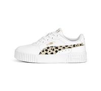 PUMA CARINA 2.0 ANIMAL PS, Sneaker, PUMA WHITE-GRANOLA-PUMA BLACK-PUMA GOLD,