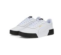 PUMA Damen Carina 2.0 Turnschuhe, Puma White Puma White Puma Team Gold Puma Black, 38.5 EU