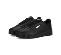 Puma Carina 2.0 Jr-Sneaker für Mädchen, Puma Schwarz Puma Silber, 3 UK Narrow