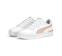 Puma Carina 2.0 Jr-Sneaker für Mädchen, Puma Weiße Rose, Staub, Puma Silber, 38 EU