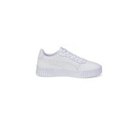 Puma Kinder-Sneaker Carina 2.0 Jr Puma White-Puma White-Puma Silver Größe 35,5