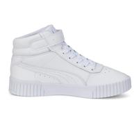PUMA Damen Carina 2.0 Mid Turnschuhe, Puma White Puma White Puma Silver, 38.5 EU