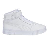 Sneaker PUMA "Carina 2.0 Mid Sneakers Damen" Gr. 41, grau (white silver gray) Schuhe Schnürstiefeletten (65141702-41)