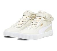 PUMA Carina 2.0 Mid-Top Sneaker Damen 08 - alpine snow/puma white/puma gold 40