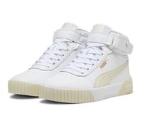 PUMA Carina 2.0 Mid-Top Sneaker Damen 10 - PUMA white/alpine snow/PUMA gold 40