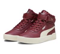 PUMA Carina 2.0 Mid-Top Sneaker gefüttert Mädchen 05 - dark jasper/alpine snow/puma silver 38