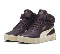 PUMA Carina 2.0 Mid-Top Sneaker gefüttert Mädchen 06 - midnight plum/alpine snow/puma gold 37.5