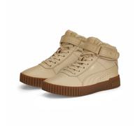 PUMA Carina 2.0 Winterized Mid-Top Sneaker gefüttert Damen light sand/light sand/puma team gold/gum 42