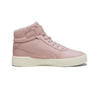 Sneaker PUMA "Carina 2.0 Mid Winter Sneakers Damen" Gr. 38.5, pink (future silver alpine snow metallic white) Schuhe Schnürstiefeletten (99804916-38,5)