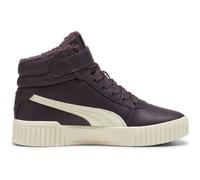 PUMA Carina 2.0 Mid-Top Sneaker gefüttert Mädchen 06 - midnight plum/alpine snow/puma gold 38
