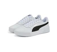 PUMA Damen Carina 2.0 Turnschuhe, Puma White Puma Black Puma Silver, 37.5 EU