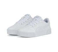 Puma Carina 2.0 Sneaker Mädchen PUMA white/PUMA white/PUMA silver 28 für Kinder, weiß, Größe 31 EU / 12 Kids UK