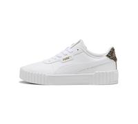 PUMA Carina 3.0 Animal Flair Sneaker Damen 01 - PUMA white/PUMA gold 39