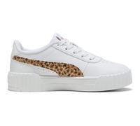 Puma Carina 3.0 Animal PS Mädchen Halbschuhe, weiß, Größe 28 28