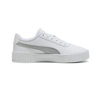 Puma Carina 3.0 Aqua Metallics Sneaker Damen 01 - PUMA white-PUMA silver 40.5 für Damen, weiß, Größe 37 EU / 4 UK