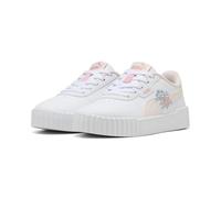 PUMA Carina 3.0 Floral PS Sneaker, White-Jasmine Flower-Seafoam, 36 EU Child, Puma Weiße Jasminblüte aus Meeresschaum, 1 UK Child
