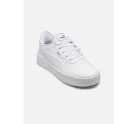 PUMA Carina 3.0 Holo 2.0 Sneaker Mädchen 01 - PUMA white/PUMA silver/mauve mist 33