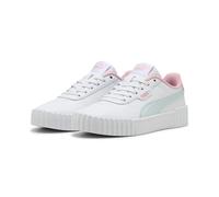 PUMA Carina 3.0 JR Sneaker, Weißes Seeglas, 4 UK