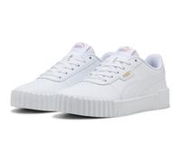 Puma Damen Sneaker Carina 3.0 – Puma White/Puma Gold – Größe 40 EU