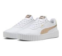 PUMA Carina 3.0 Metallic Whisper Damen-Sneaker, Weißgold, 39.5 EU, Weißes Gold, 40 EU