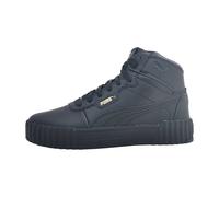 Sneaker PUMA "CARINA 3.0 MID", Damen, Gr. 37,5, schwarz (puma schwarz, puma gold), Schuhe Sneaker (89374041-37,5) puma schwarz, puma gold