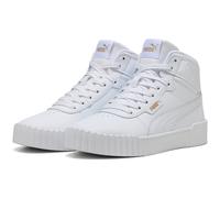 PUMA Carina 3.0 Mid Sneaker Damen 01 - PUMA white/PUMA gold 40.5