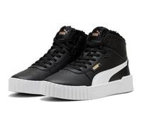 Puma Carina 3.0 MID WTR JR Sneaker, Schwarz Weiß, 38.5 EU, Puma Schwarz Puma Weiß, 38.5 EU