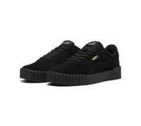 PUMA Carina 3.0 SD Damen-Sneaker, Schwarz/Gold, 4 UK