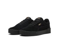 PUMA Carina 3.0 SD Damen-Sneaker, Schwarz/Gold, 6 UK