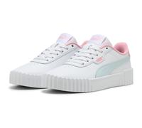 PUMA Carina 3.0 JR Sneaker, Weißes Seeglas, 4 UK