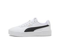 Puma Carina 3.0 Damen-Sneaker, Weiß/Schwarz/Gold, 7 UK