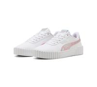 PUMA Carina 3.0 Space Belle JR Sneaker, White-Pinkscap, 37 EU, Puma White Pinkscape, 4 UK
