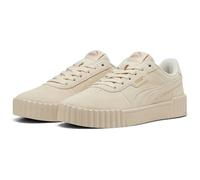 PUMA Carina 3.0 Suede Sneaker Damen 03 - alpine snow-puma gold 40.5