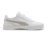 PUMA Carina 3.0 TOPCAT Damen-Sneaker, weiß-mattiertes Elfenbein, 38.5 EU, Weiß, mattiertes Elfenbein, 38.5 EU