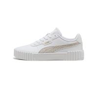 PUMA Carina 3.0 TOPCAT Damen-Sneaker, weiß-mattiertes Elfenbein, 38.5 EU, Weiß, mattiertes Elfenbein, 38.5 EU