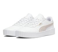 PUMA Carina 3.0 TOPCAT Damen-Sneaker, weiß-mattiertes Elfenbein, 40 EU, Weiß, mattiertes Elfenbein, 40.5 EU